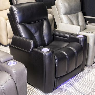 Signature Design by Ashley Benndale Power Recliner with Power Headrest and Lumbar in Ink, , large