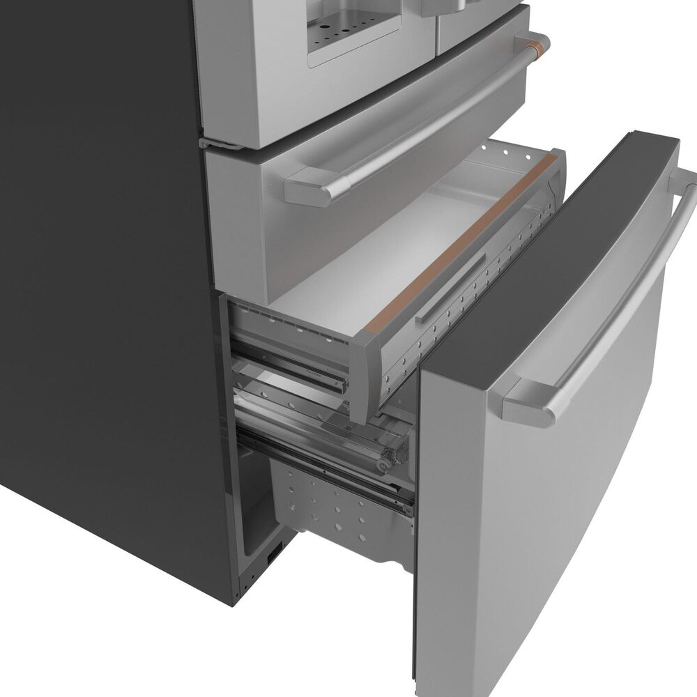 Cafe 22.3 Cu. Ft. 4-Door French Door Refrigerator in Stainless Steel, , large