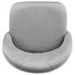 Linon Home Decor Adalynn Swivel Desk Chair with Gray Cushion in Gold, , large