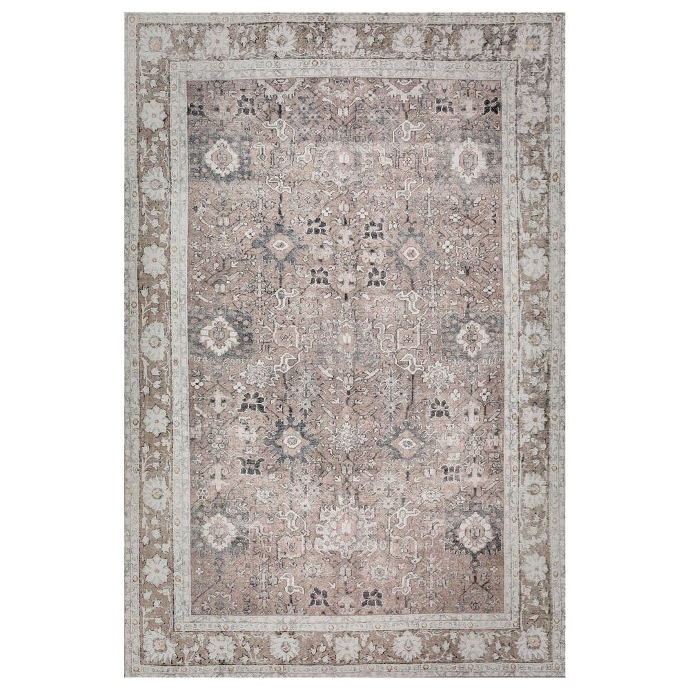 Dalyn Rug Company Amanti AM4 3"3" x 5"3" Mushroom Area Rug, , large