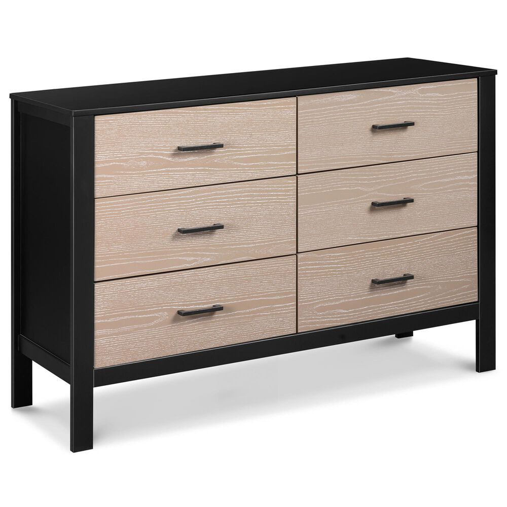 New Haus Radley 6Drawer Dresser in Ebony and Coastwood NFM