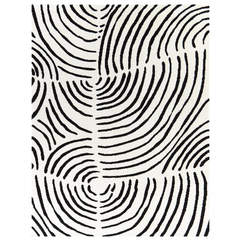 Balta Rugs Teresa 5"3" x 7" White Area Rug, , large