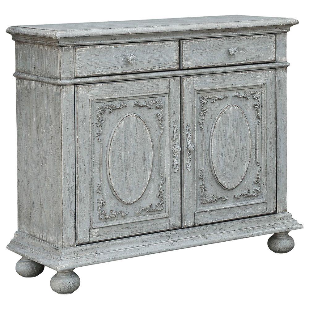 Accentric Approach 2-Door Hall Chest in Distressed Grey, , large