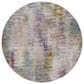 Dalyn Rug Company Kochi KC1 Plum 8" Round Area Rug, , large