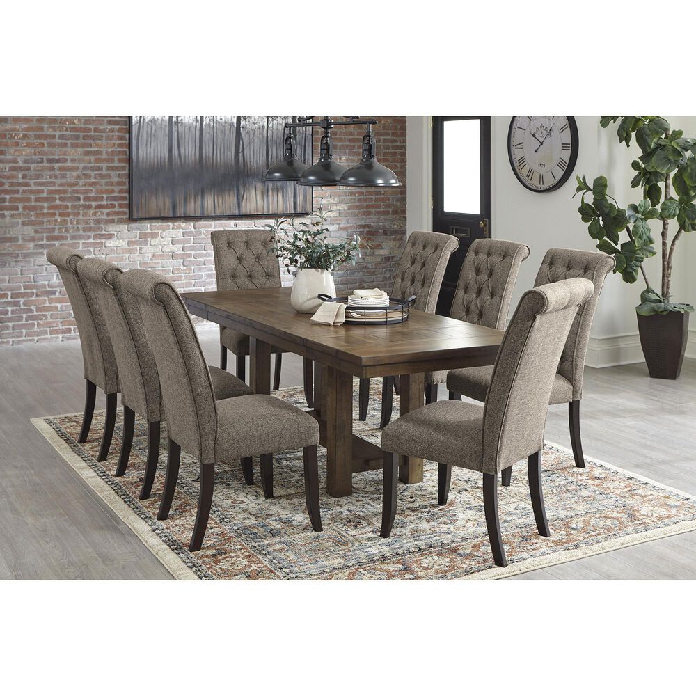 Ashley Moriville Dining Extension Table in Grayish Brown - Table Only, , large