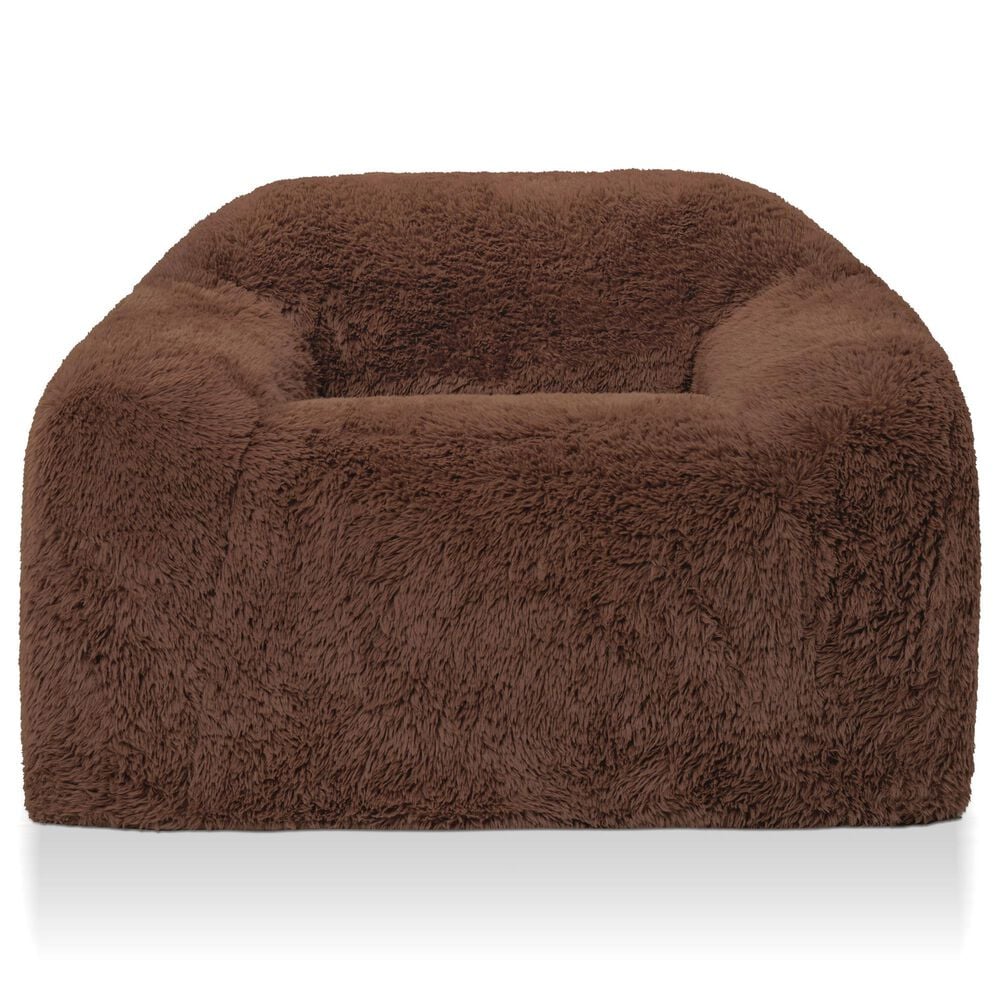 Furniture of America Phael Accent Chair in Cedar Brown, , large