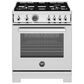 Bertazzoni Professional 4.7 Cu.Ft. Gas Range with Convection in Stainless Steel, , large