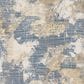 Classic Home Treasury 22" Square Throw Pillow in Rain Blue, , large