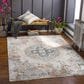 Surya Laila 7"10" x 10"3" Orange, Teal, Sage, Gray, Cream and Saffron Area Rug, , large