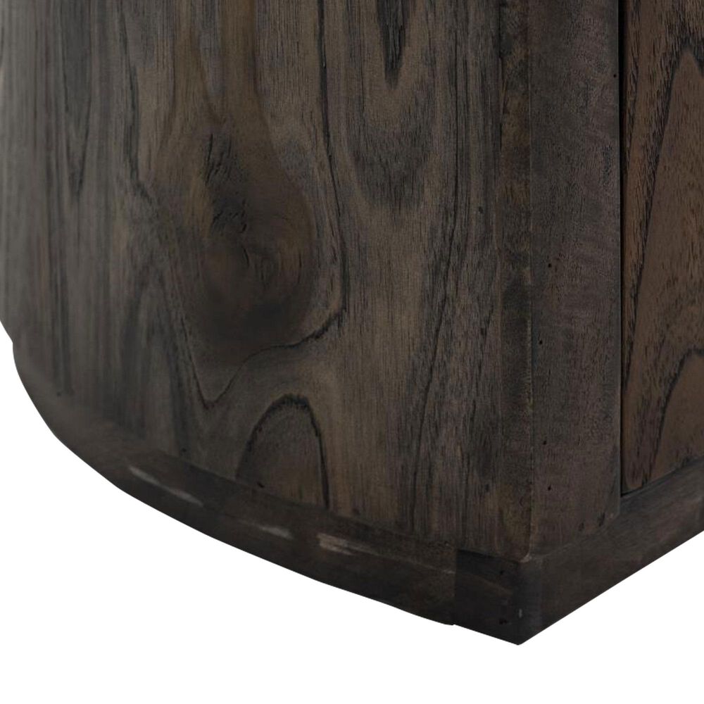 Fallridge Balam 2-Drawer Nightstand in Black, , large