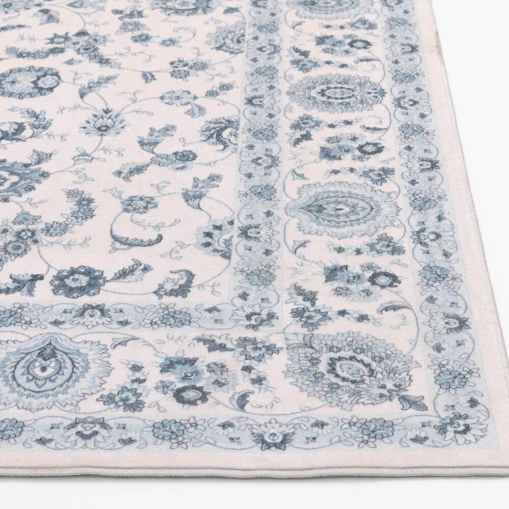 Central Oriental Trisha Yearwood Belmont Kamina 5&#39; x 7&#39; Grey and Ivory Area Rug, , large