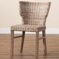 Baxton Studio Enver Side Chair in Natural Brown, , large