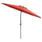 CorLiving 10" UV & Wind Resistant Patio Umbrella in Crimson Red, , large