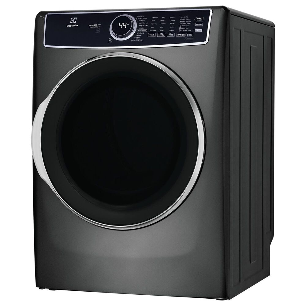 Electrolux 8 Cu. Ft. Front Load Electric Dryer with Balanced Dry in Titanium, , large