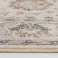 Central Oriental Minerva Roan 7"10" x 9"10" Alabaster and Storm Area Rug, , large