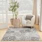 Nourison Garden Oasis Nautical Grey 6" x 9" Indoor/Outdoor Area Rug, , large