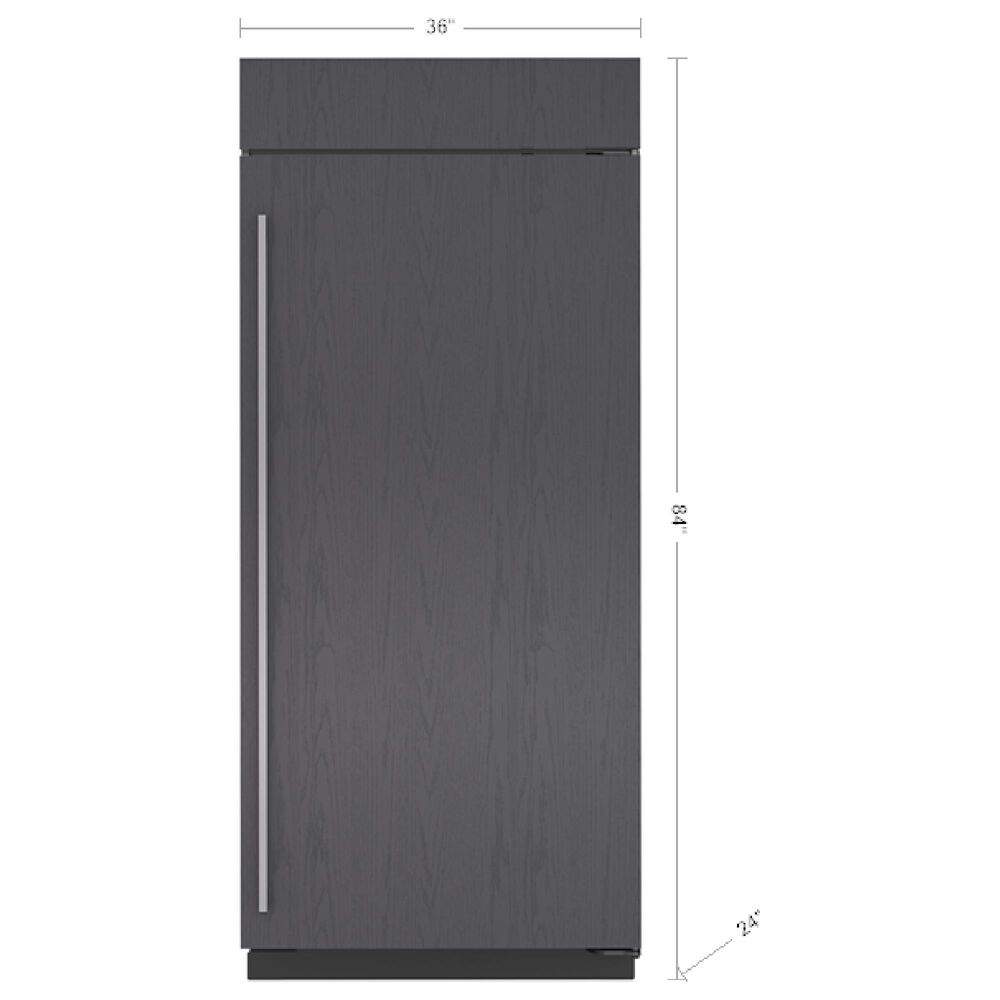 Sub Zero 22.8 Cu. Ft. Classic Right Hinge Built-In Refrigerator in Panel Ready, , large