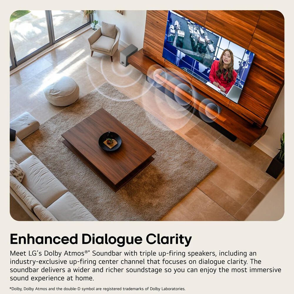LG 77" Class G6 Series OLED evo AI 4K - Smart TV with 5.1.3 Channel Soundbar System in Black, , large