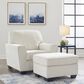 Ashley Cashton Ottoman in Snow, , large