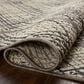 Loloi II Rainier 2"3" x 7"7" Ivory and Charcoal Runner, , large
