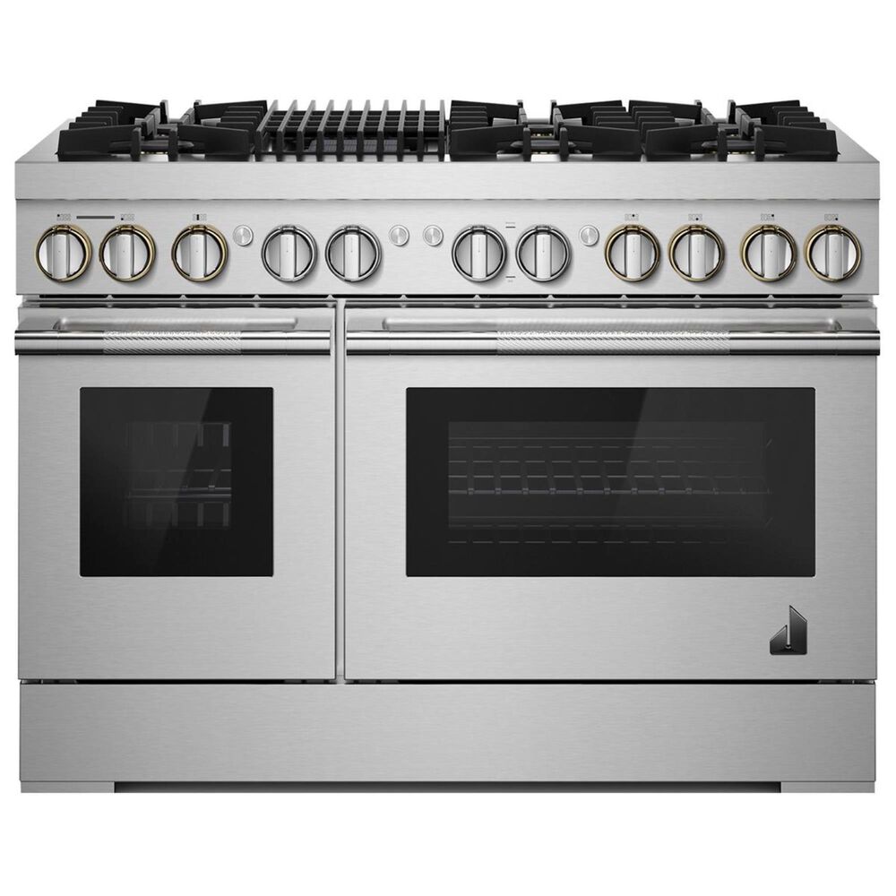 Jenn-Air Rise 48" Professional Range with Gas Grill in Stainless Steel, , large