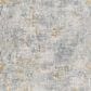 Surya Dresden DRE-2320 White, Medium Gray, Light Slate, Gray, Denim and Mustard 6"7" Round Area Rug, , large