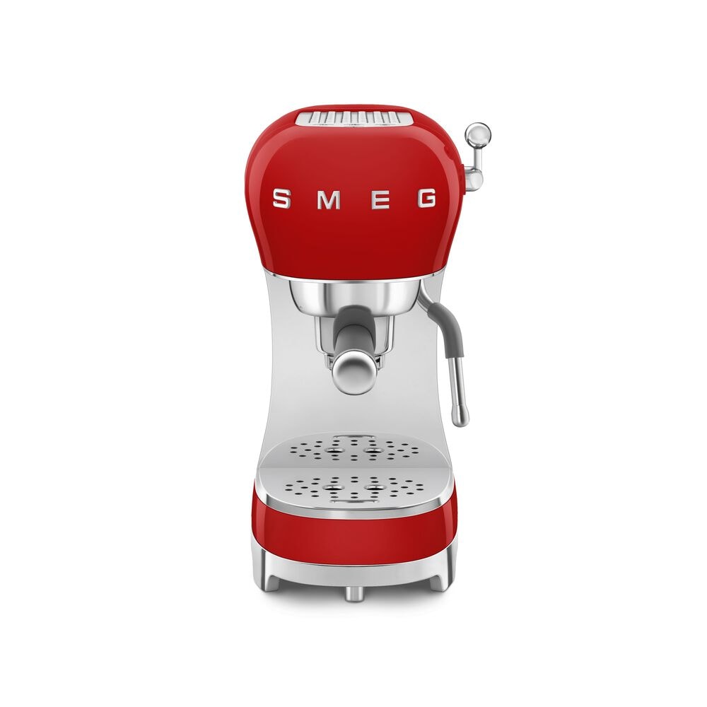 SMEG Espresso Manual Coffee Machine in Red, , large