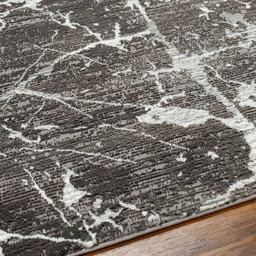 Surya Alder 8&#39;11&quot; x 12&#39; Gray, Tan, Charcoal, Ivory, Cream and Taupe Area Rug, , large