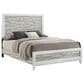 Titanic Furniture Artic Twin Panel Bed in Gray and White, , large