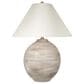 Classy Art Wholesalers Rustic Sphere Ceramic Table Lamp in Bisque, , large