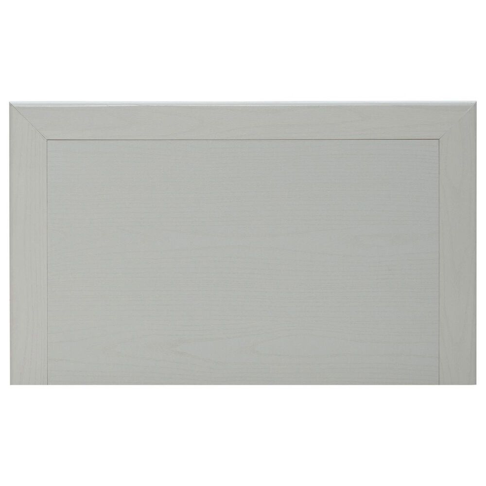 Belle Furnishings Reflections 4-Piece Queen Upholstered Bedroom Set in Pearl White and Rhinestone, , large