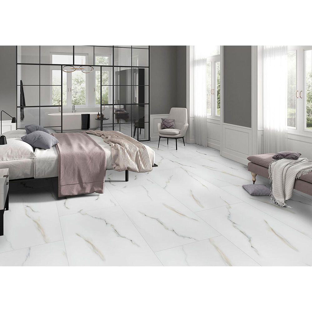 MS International Aria Bianco NARIBIA1224P 12&quot; x 24&quot; Porcelain Tile, , large
