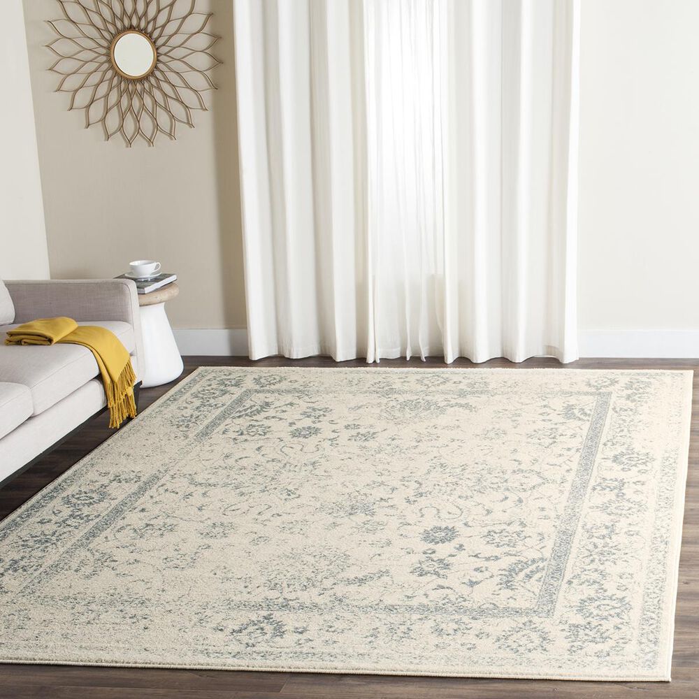Safavieh Adirondack ADR109S-10 10&#39; x 14&#39; Ivory/Slate Area Rug, , large