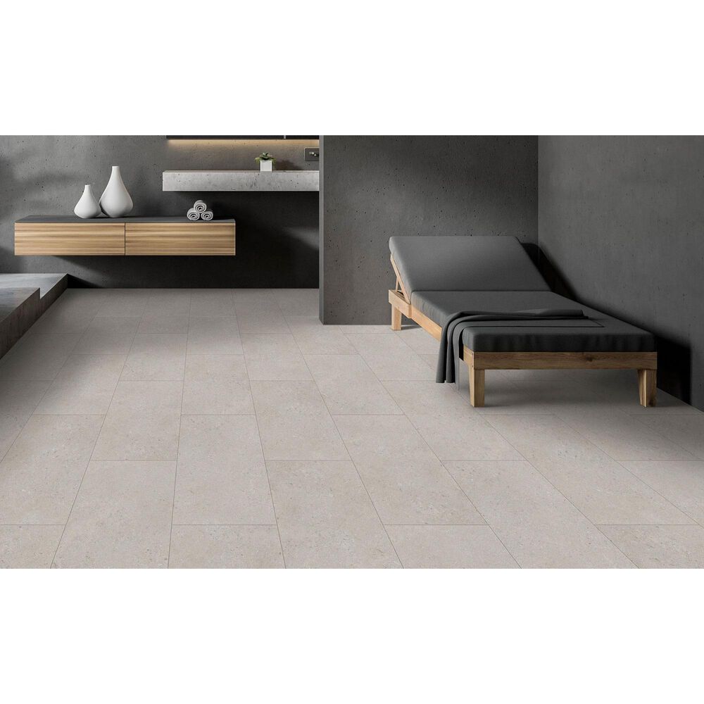 Fuzion SmartDrop Elite Sierra Terrazzo 18" x 36" Luxury Vinyl Tile, , large