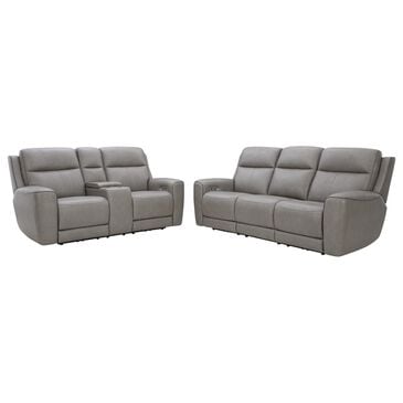 Ashley 5Z-Comfort Power Reclining Sofa and Loveseat Set in Coin, , large