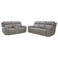 Ashley 5Z-Comfort Power Reclining Sofa and Loveseat Set in Coin, , large