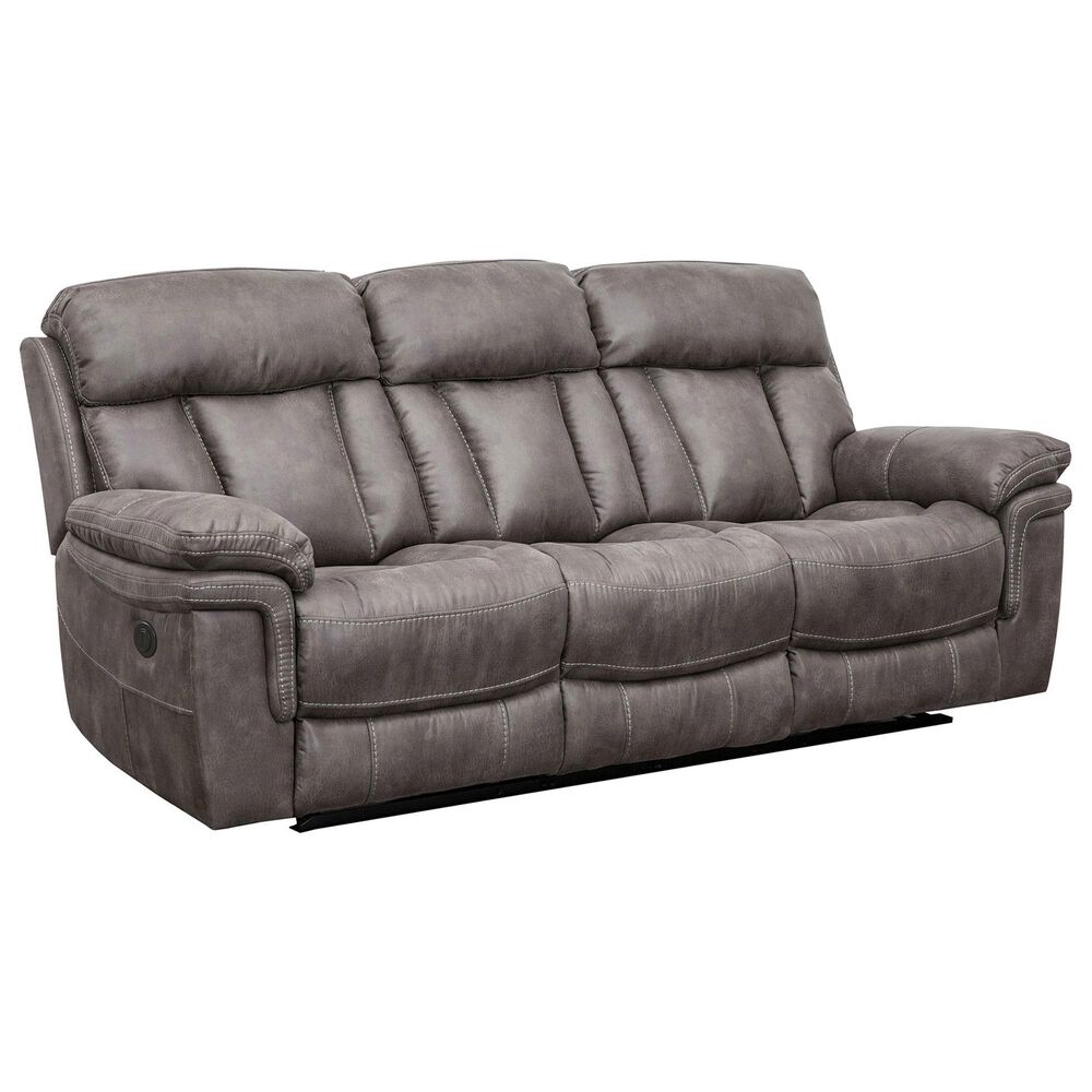 Blue River Estelle 2-Piece Power Reclining Sofa Set in Gunmetal, , large