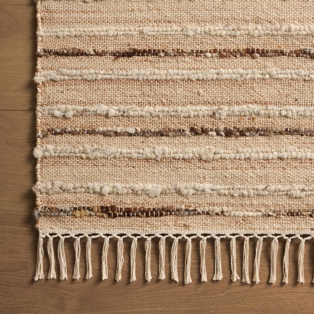 Magnolia Home Nico Natural and Bark 2&#39;3&quot; x 3&#39;9&quot; Area Rug, , large