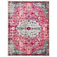 Safavieh Madison MAD447R 10" x 14" Fuchsia and Teal Area Rug, , large