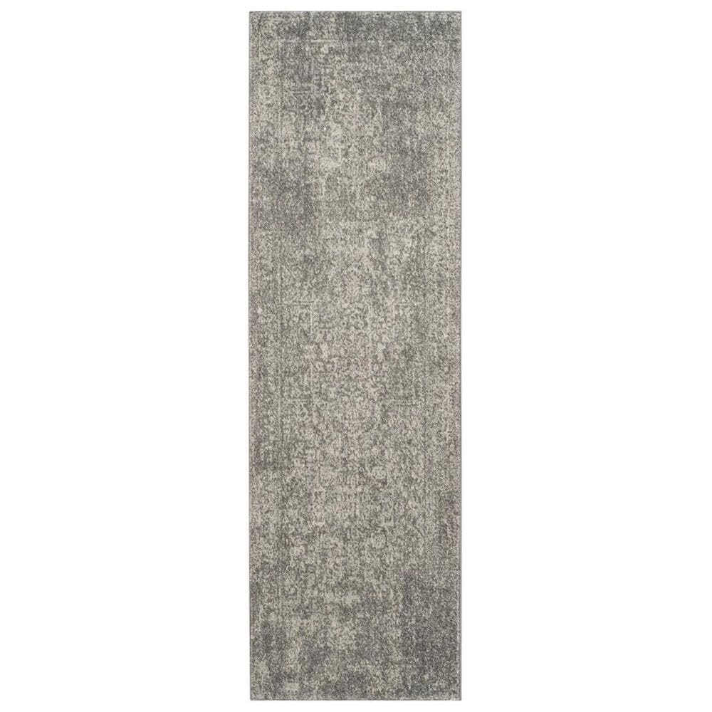 Safavieh Evoke EVK256S 2&#39;2&quot; x 13&#39; Silver and Ivory Runner, , large