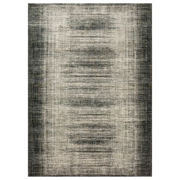 Karastan Tryst Turin 9" x 12" Anthracite Area Rug, , large