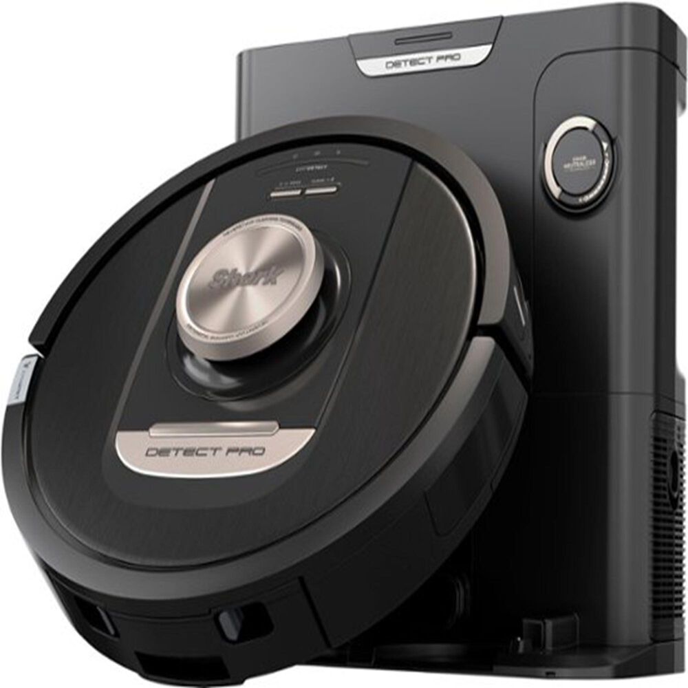 Shark PowerDetect Self-Empty Robot Vacuum in Black, , large