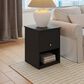 HOMLUX 1-Drawer Lift Top Nightstand in Americano, , large