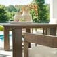 Ashley Serene Bay Outdoor Dining Table in Dark Brown, , large