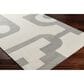 Surya Brook 2" x 3" Beige and Charcoal Area Rug, , large