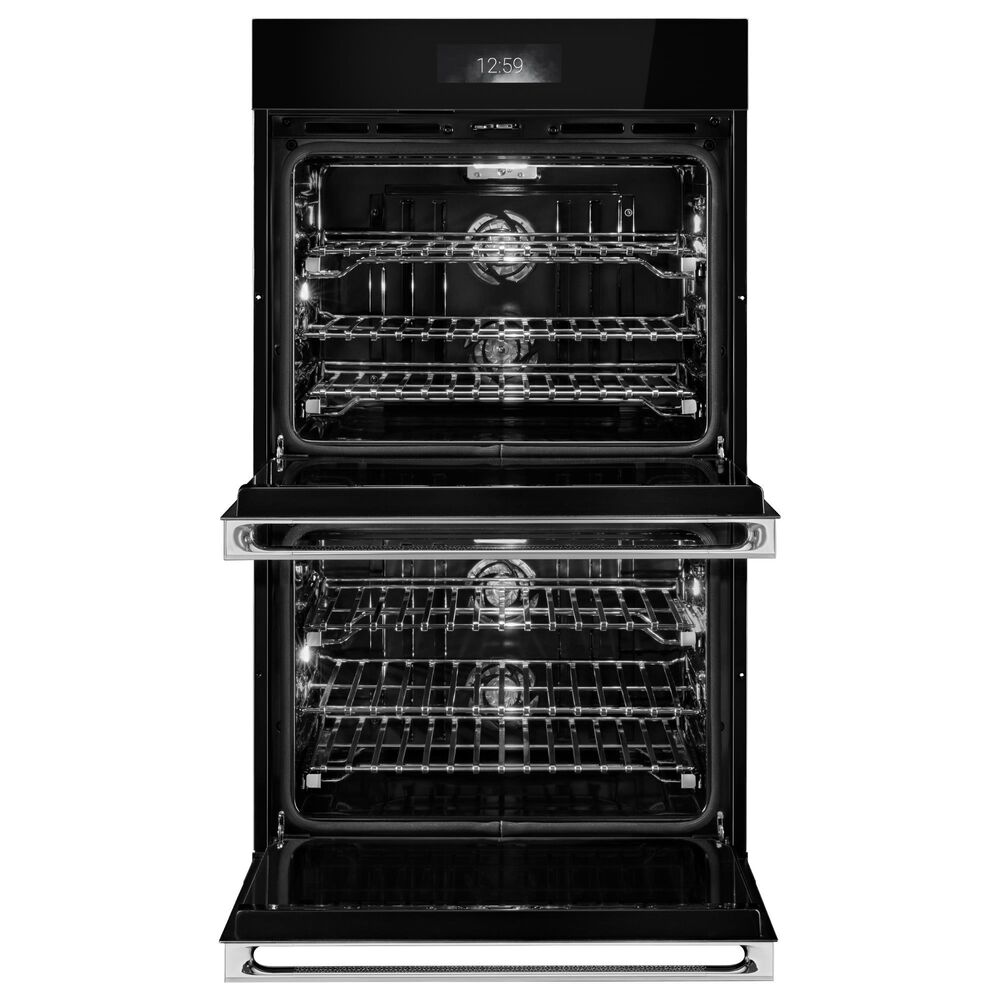 JennAir Noir 30" Smart Double Wall Oven with V2 Vertical Dual-Fan in Stainless Steel, , large