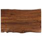 Waltham Nature"s Edge 60" Dining Table in Chestnut and Black - Table Only, , large