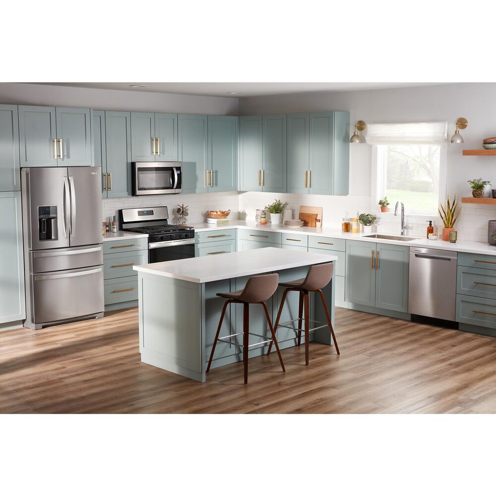 Whirlpool 26.2 Cu. Ft. French Door Refrigerator with External Water and Ice Dispensing System in Stainless Steel, , large