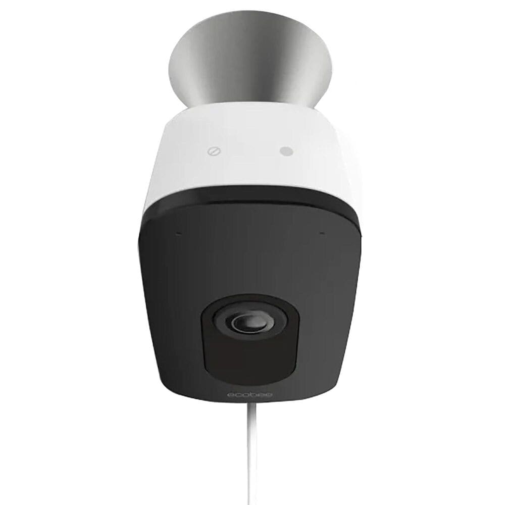Ecobee SmartCamera with Voice Control in Black and White, , large