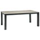 Ashley Mount Valley Rectangular Dining Table in Driftwood and Black, , large